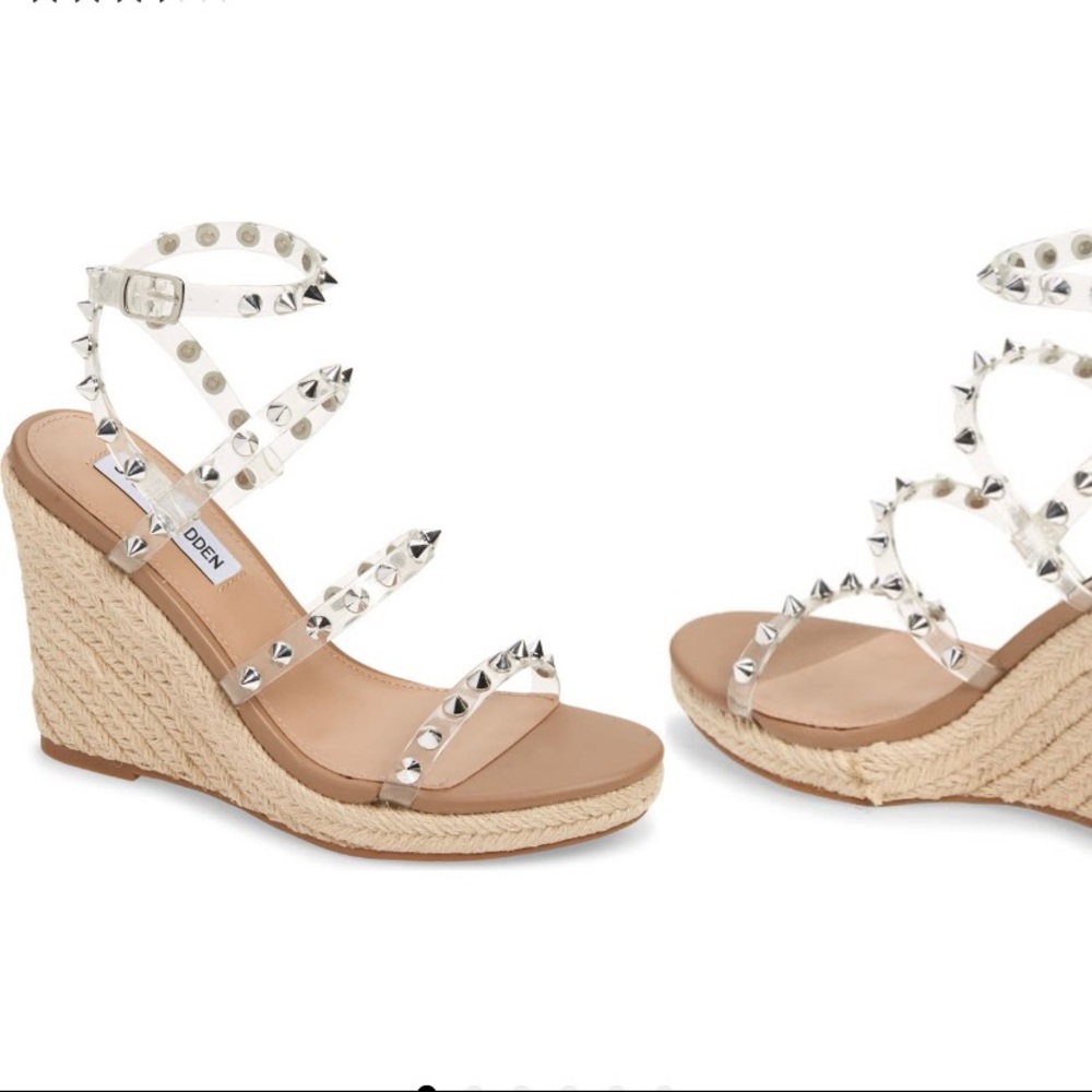 Steve Madden Espadrille Wedges in size 6.